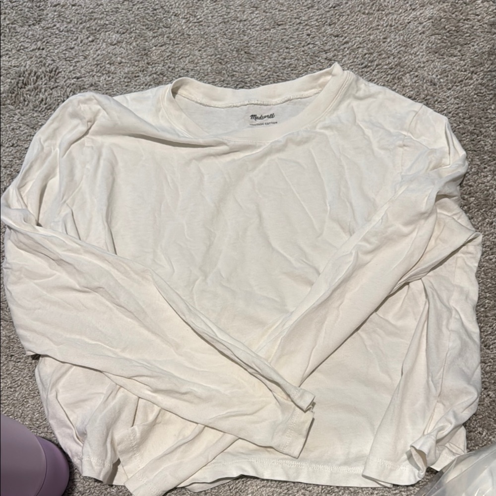 White Long Sleeve Shirt